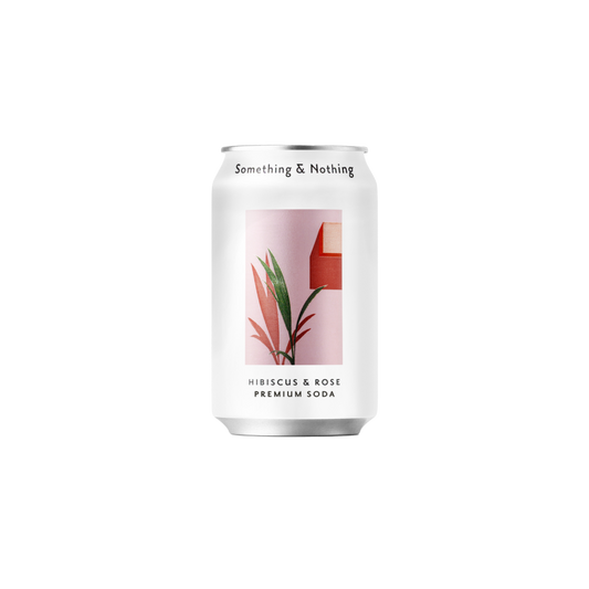Algo y nada - Refresco premium de hibisco y rosa