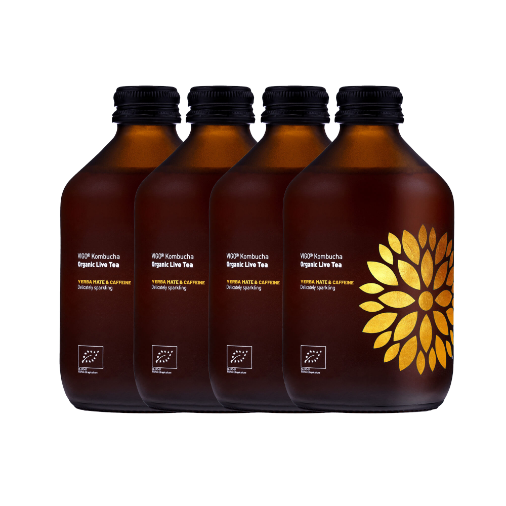 VIGO - Yerba Mate BIO y Cafeína 8-pack