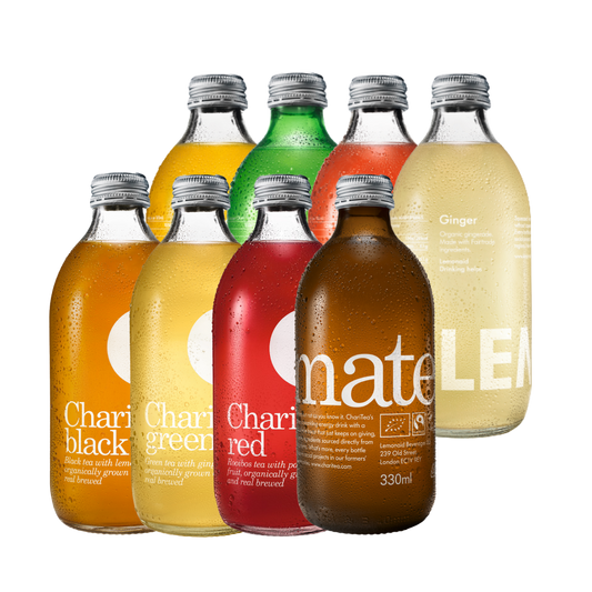 Mix of ChariTea and LemonAid drinks 8-pack