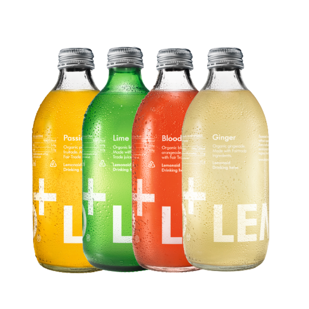 Mix of LemonAid drinks 4-pack