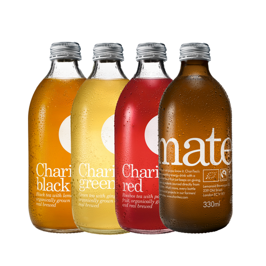 Mix of ChariTea drinks 4- pack