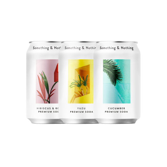 Set of Something & Nothing Premium Soda 3-pack