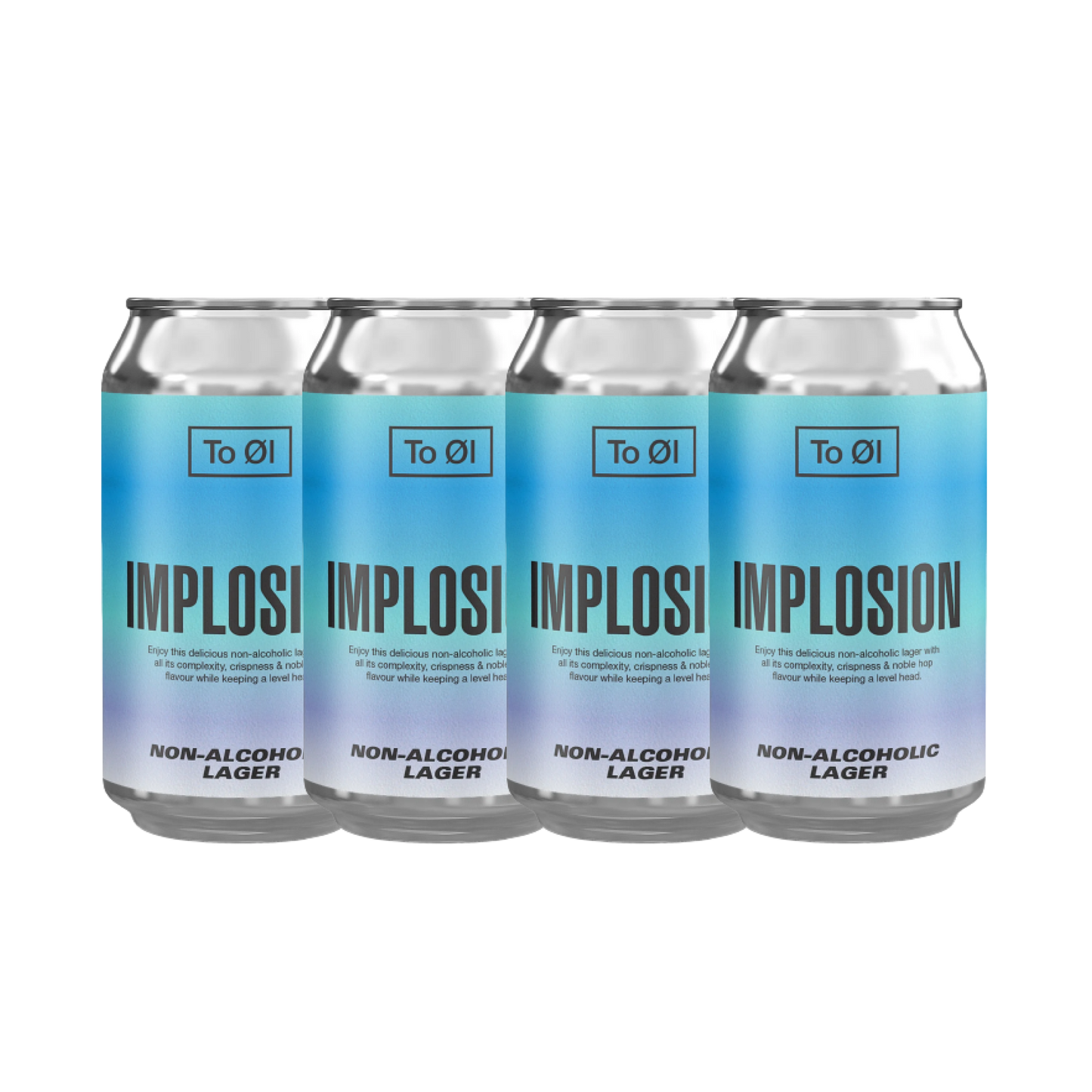 To ØL - IMPLOSION Lager 24-pack